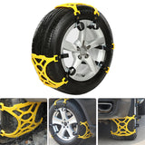 3PCS TPU Car Tire Snow Chain Wheel Tyre Anti-skid Belt Safety Chain - Auto GoShop