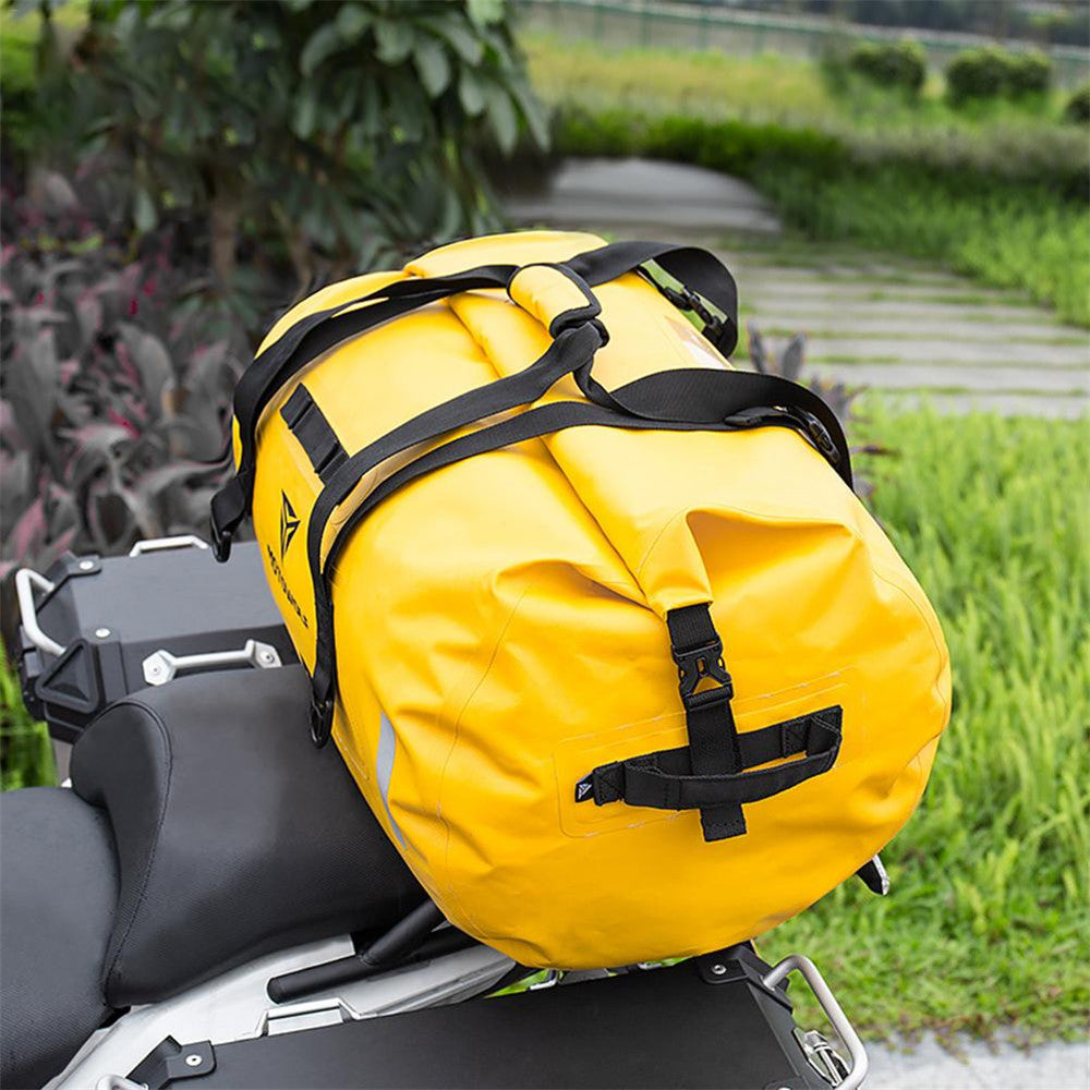 Gold 90L 66L 40L Motorcycle Luggage Car Waterproof Storage Pack Outdoor Travel Large Capacity Bag