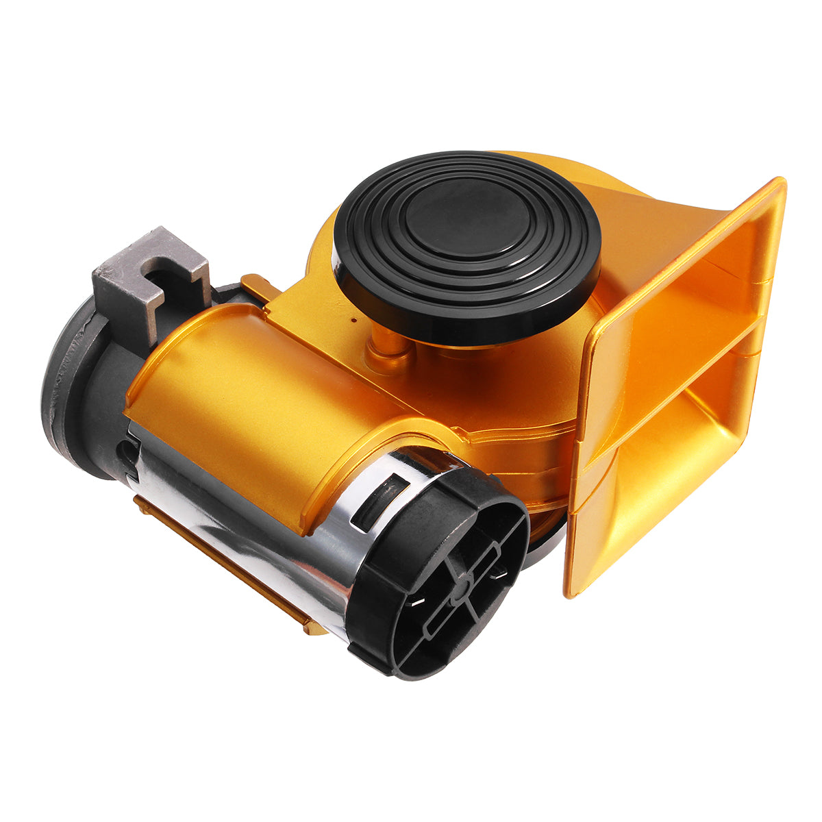 12V 139dB Electric Air Horn Dual Tone Trumpet Loud Pump with Compressor for Car Truck Motorcycle - Auto GoShop
