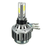 Dark Gray H4 32W 3000lm 6000K Hi/Lo Lamp COB Motorcycle LED Headlight Bulb