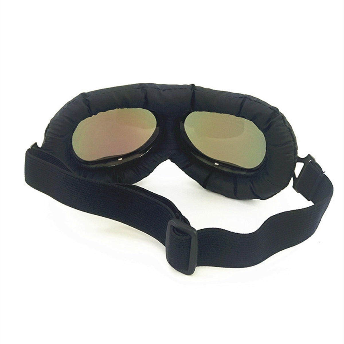 Rosy Brown Retro Vintage Motorcycle Helmet Eyewear Goggles Riding Glasses