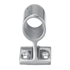 Dark Gray 22/25mm 60° Marine Boat Yacht Railing Pipe Base Fitting Support Stainless Steel