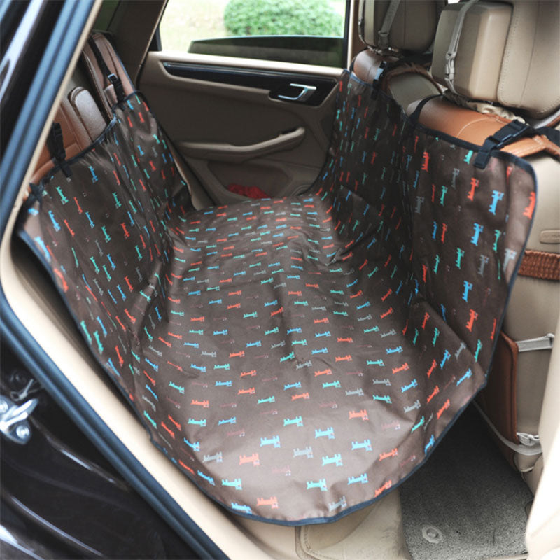 Car Rear Back Seat Cover Pets Waterproof Protector Hammock Mat Blanket 140*130cm - Auto GoShop