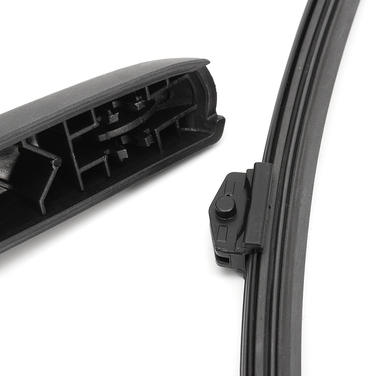 Black Rear Windscreen Wiper Blade Arm for Audi Q5 2009-2015 VW Touareg 2011-2015