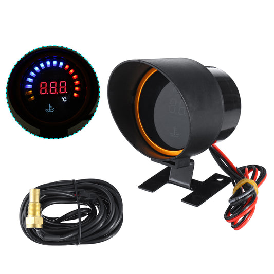 52mm Digital Car LED Electronic Water Temperature Gauge +Shading Plate - Auto GoShop