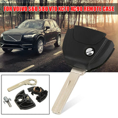 Car Flip Remote Key With Uncut Blade Fit For VOLVO S60 S80 V70 XC70 XC90 - Auto GoShop