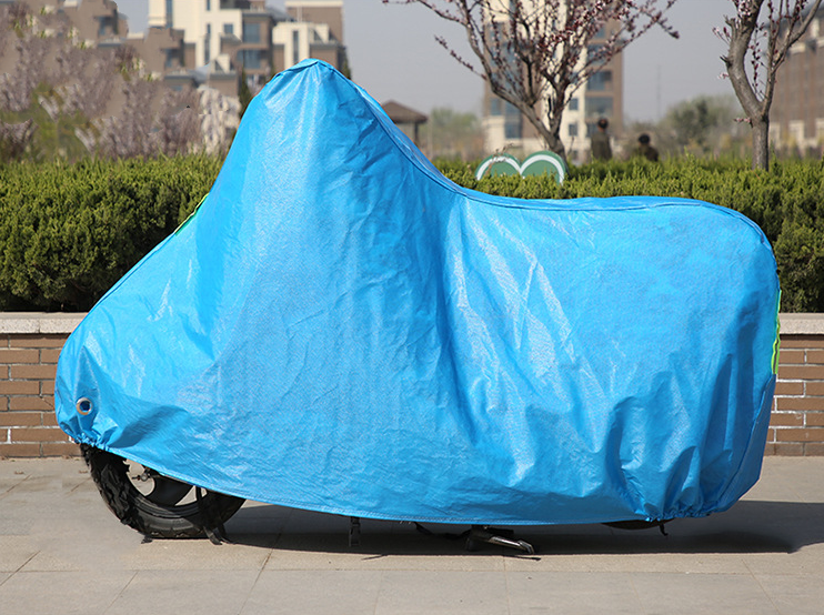 Light Sky Blue Motorcycle cover