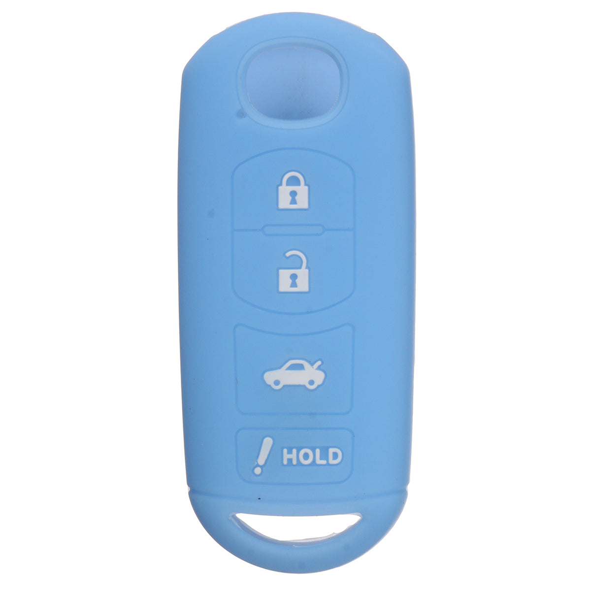 Cornflower Blue 4 Button Remote Key Cover Case Shell Easy Installation For MAZDA 3 6 MX5 CX-5 CX-7 CX-9