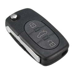 Dim Gray 433MHZ 3 Button Flip Remote Key Fob ID48 Chip for Auid A3 A4 A6 TT 4D0 837 231 A