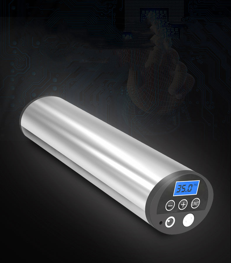 Gray Intelligent digital display inflatable pump cylinder