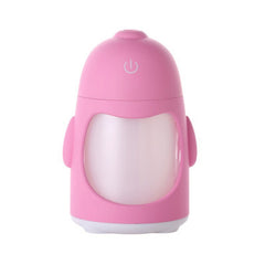 Pale Violet Red Penguin Car Humidifier