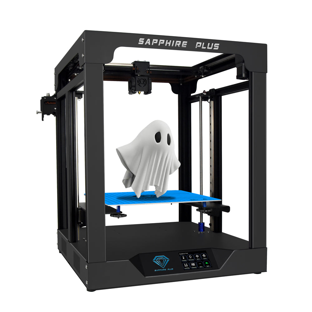 Dodger Blue TWO TREES® Sapphire Plus Core XY 300*300*350mm Printing Size 3D Printer With Full Metal Body/Double Linear Guide/BMG Extruder/Power Resume/Filament Detect/Auto Leveling DIY 3D Printer Kit
