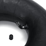 Dark Gray 4.10 / 3.50 - 4 Inner Tube For Pneumatic Wheels Trolley Wheel 10inch Bent Valve Air