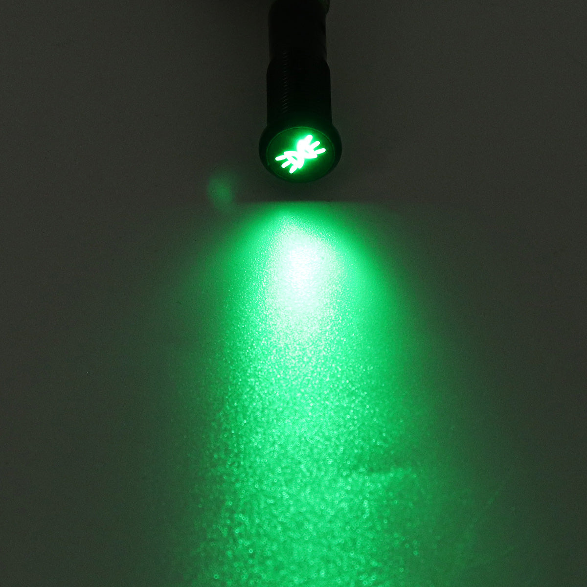 Spring Green 12/24/36V 16MM LED Dashboard Warning Signal Light Van Dash Panel Indicator Lamp