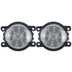 Slate Gray Pair Car Front LED Fog Lights Lamps with H11 Bulbs White For Land Rover Discovery 4 Range Rover Sport L322