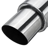 Lavender 2 Inch Inlet 3.5 Inch Outlet Car Motorcycle Bike Exhaust Muffler Pipe Tip Universal