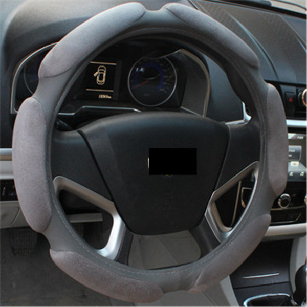 Suede steering wheel - Auto GoShop