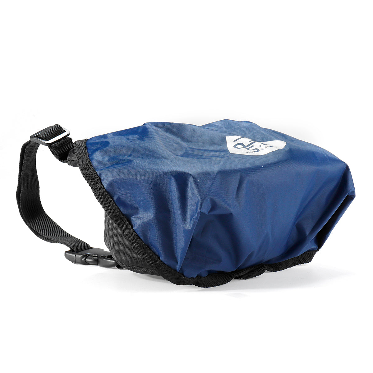 Dark Slate Blue Motorcycle Handlebar Waist Tool Bag Pouch Outdoor Travel Storage Waterproof Black