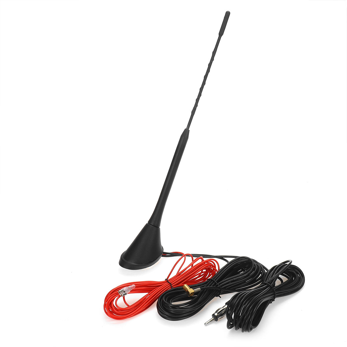 Firebrick Universal Car Roof Mounted Radio Antenna DAB AM FM Radio Amplifier Aerial With SMB DIN Connector