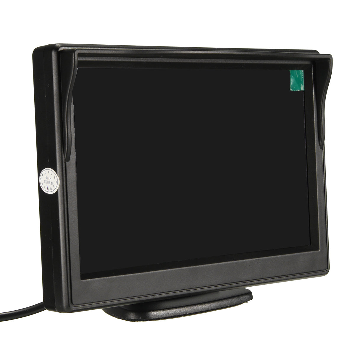 Black 5 Inch TFT LCD Car Rear View Backup Reverse Monitor Parking Night Vision LED Backlight Display Multimedia Player