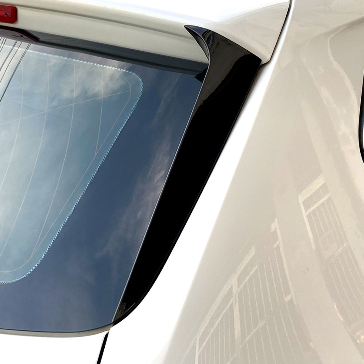 2Pcs Car Rear Window Side Spoiler Air Splitter For BMW X3 F25 2011-2017 - Auto GoShop