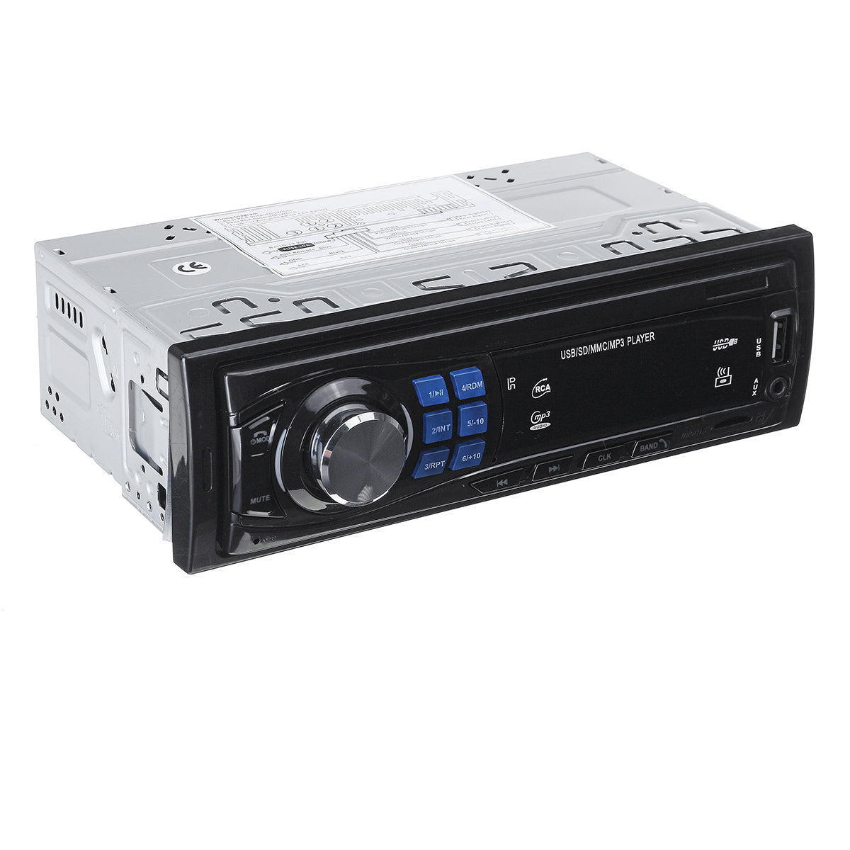 Black 8013 Car Radio Stereo Audio Receiver Auto MP3 Player bluetooth Hands-free AUX FM SD TF USB 12V