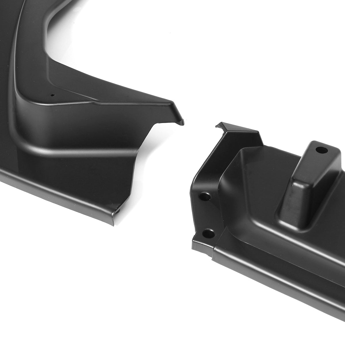 3pcs ABS Matte Black Front Bumper Lip Spoiler Cover Trim Protector For ToyotaAvalon 2019 - Auto GoShop