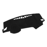 Black Dashboard Cover Dash Mat Pad Carpet Left Hand For Hyundai Elantra 2016-18 - Auto GoShop