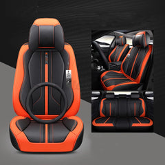 Tomato 5 Seat Cover Cushion Set 6D Surround Breathable Luxury Car Seat Protector