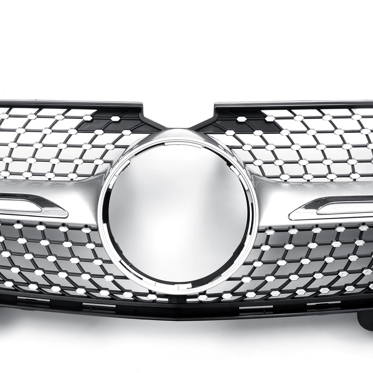 Lavender Silver Diamond Grille Front Grill For Mercedes-Benz X164 GL-Class GL450 GL350 GL320