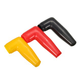 Orange Red Electric Guard Motor Winch Cable Terminal Boot Black/Yellow/Red Rubber Cover