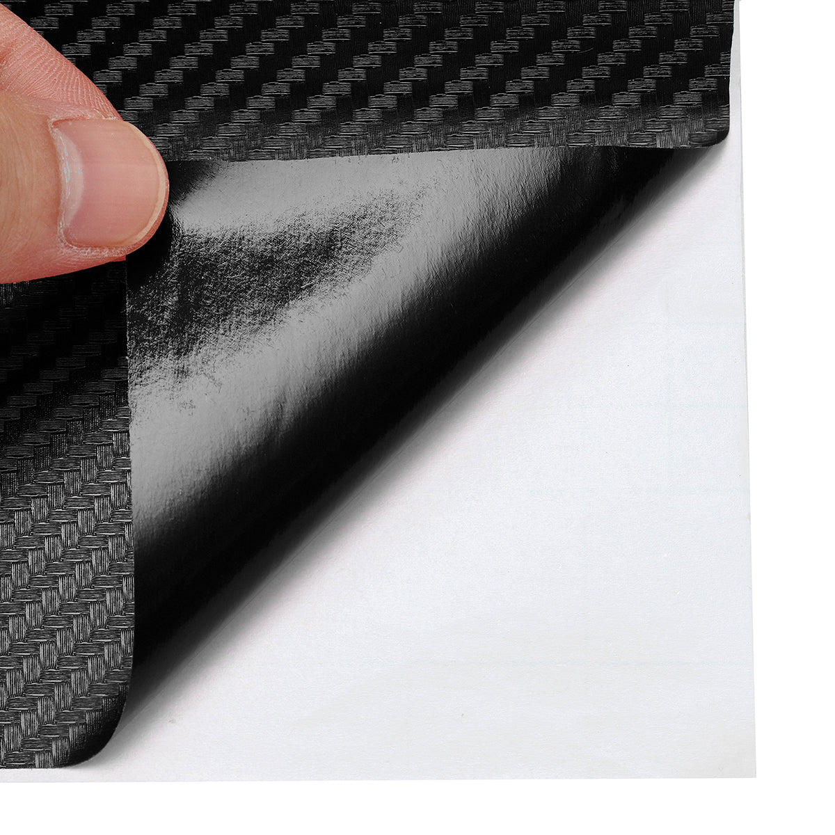 Lavender 127x60cm 3D Carbon Fiber Vinyl Waterproof Car Wrap Sheet Roll Film DIY Sticker for Car Motorcycle