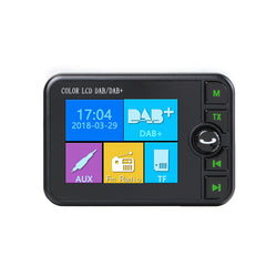 Dodger Blue Car DAB/DAB+ Receiver Digital Radio Adapter bluetooth FM Hands-free AUX USB