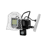 Black 40W / 55W LED Foldable Wall Light Garage Outside Lamp Waterproof