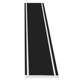 Black Universal 33x130cm Car Auto Vinyl Racing Stripe Sticker Hood Decal Body