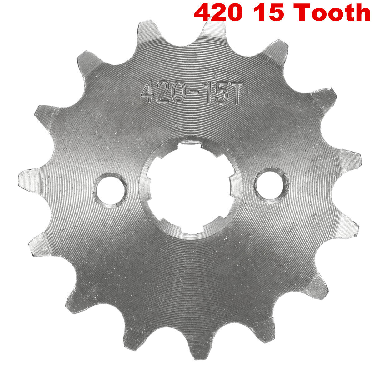 Dim Gray 420 10/11/12/13/14/15/16/17/18/19 Tooth Front Counter Sprocket 17mm Shaft For 70cc 110cc 125cc Motorcycle Pit Dirt Bike ATV