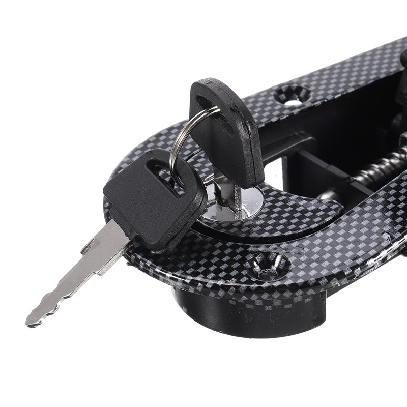 Dark Slate Gray Universal Car Hood Pin Engine Bonnet Latch Lock Kit Refitting With Keys Hood Lock Hood Mount Car Safety Protection