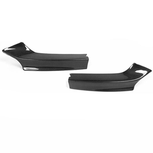 Car Carbon Fiber Front Bumper Splitter Lip Kit For BMW M235i Coupe 2014-16 - Auto GoShop