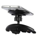 360 Dgree Car CD Slot PhonE-mount Stand Holder PU Material Seamless Adsorption - Auto GoShop