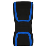 Universal Car Seat Covers Polyester For Auto Truck Van SUV 5 Heads Blue & Black - Auto GoShop