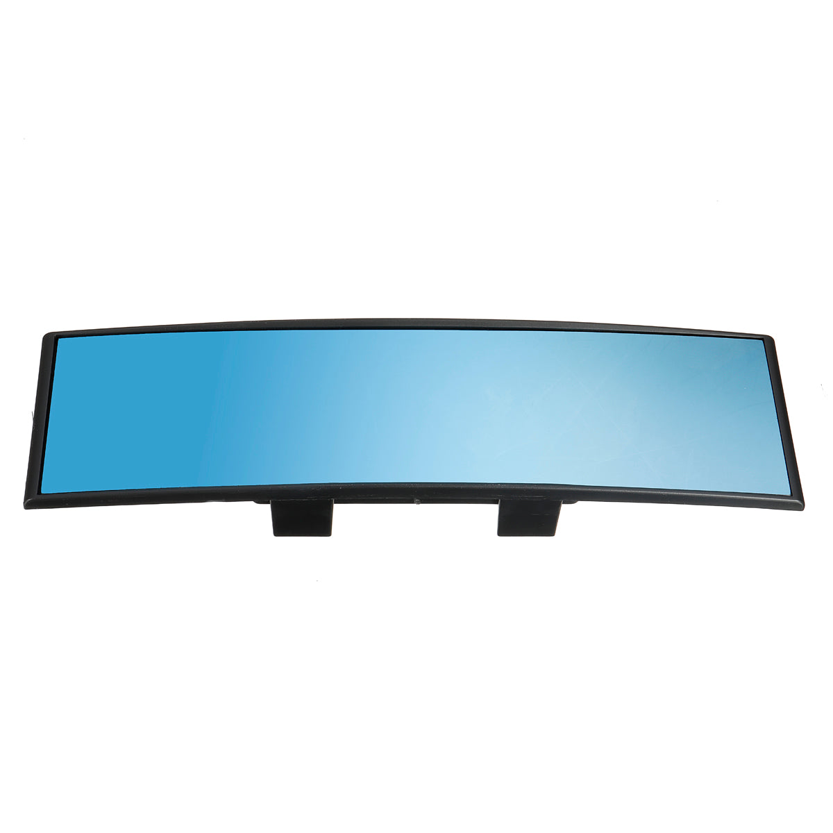 Light Steel Blue Car Interior Panoramic 270mm Convex Rear View Rearview Mirror Universal Clip On