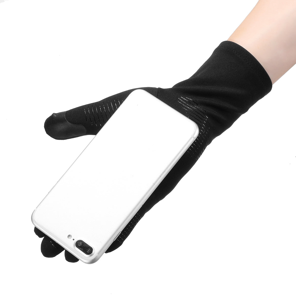 Black Touch Screen Winter Warm Gloves Windproof Waterproof Anti-slip Thermal For Motorcycle Bike Ski