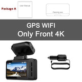 30FPS 4K Built-in GPS Dashcam