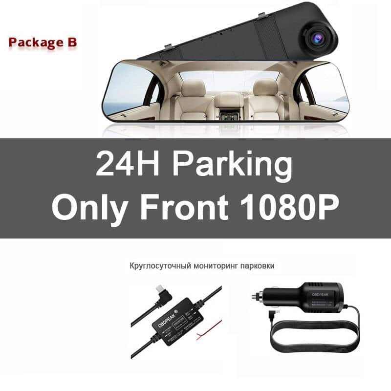 HD 1080P Dash Camera for Cars with Rear View