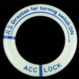 Fluorescent Ignition Key Decorative Ring
