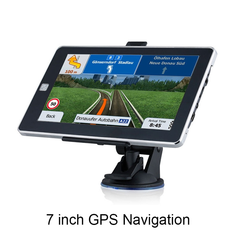 7 inch TFT LCD DDR 256M 8GB 800*480 truck GPS Navigation MTK WIN ce 6.0 MSB2531 800MHZ FM Transmitter vehicle car gps navigator - Auto GoShop