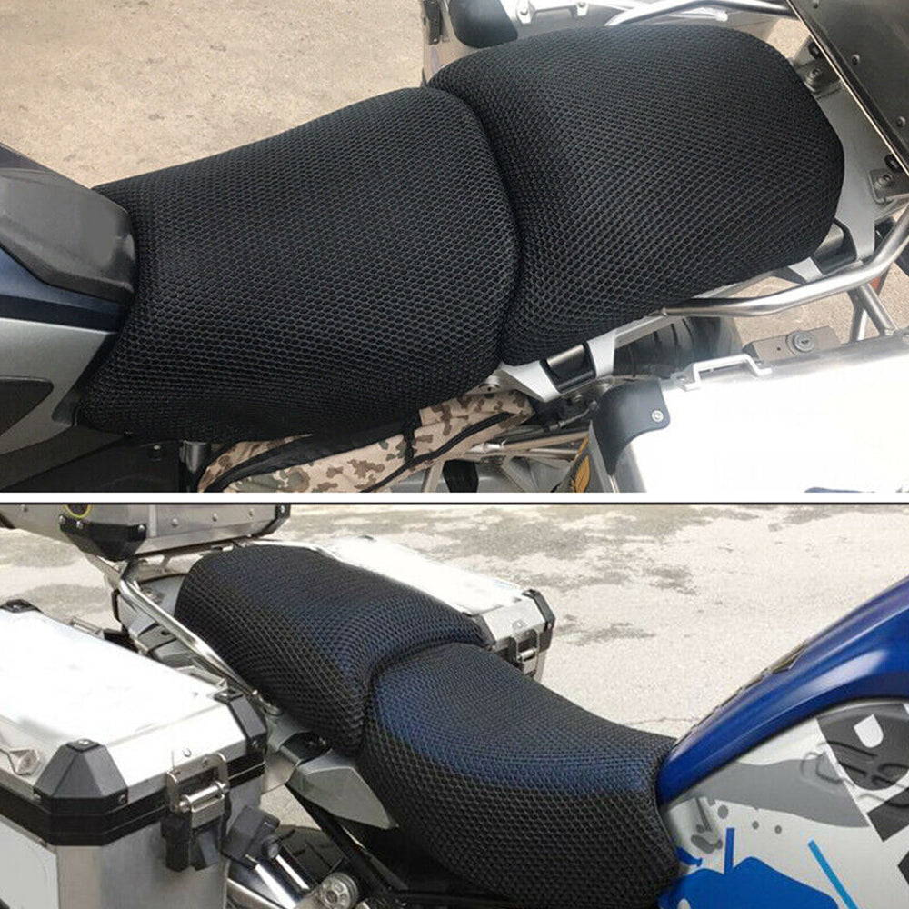 Dark Slate Gray New Motorcycle Mesh Mat Cushion Cover For BMW R1200GS / R1200 GS LC Anti-skid Breathable Cooling Accessories Interior Cushion