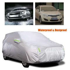Lavender Car Cover Full Covers with Reflective Strip Sunscreen Protection Dustproof UV Scratch-Resistant for 4X4/SUV Business Car