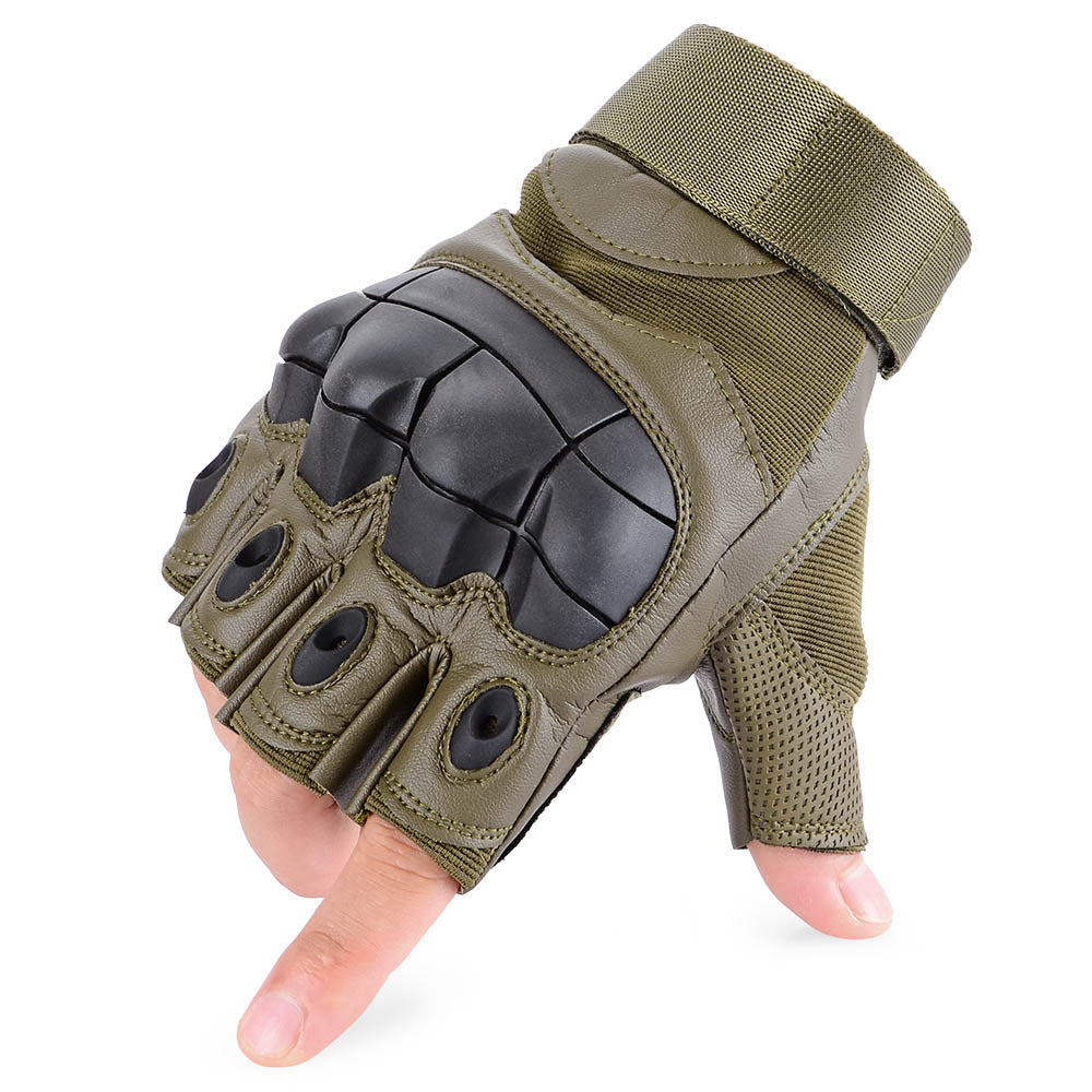 Dim Gray Touch Screen Leather Motorcycle Gloves Motocross Tactical Gear Moto Motorbike Biker Racing Hard Knuckle Full Finger Glove Mens