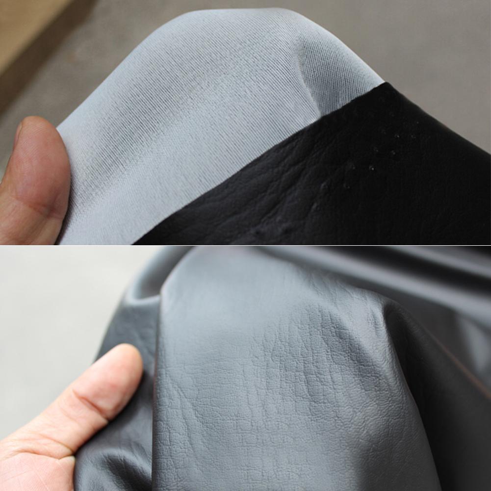 Gray Motorcycle Seat Cover Waterproof Wear-Resistant Universal Motorcycle Scooter Electric Car Leather Seat Cover Protector